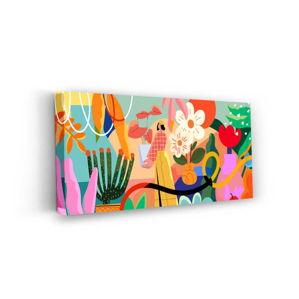 Picasoul - Picasoul Curated - Colorful Florals And Plants - Wall Decor