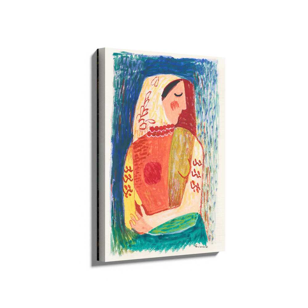 Picasoul - Picasoul Curated - Woman In Traditional Attire - Wall Decor