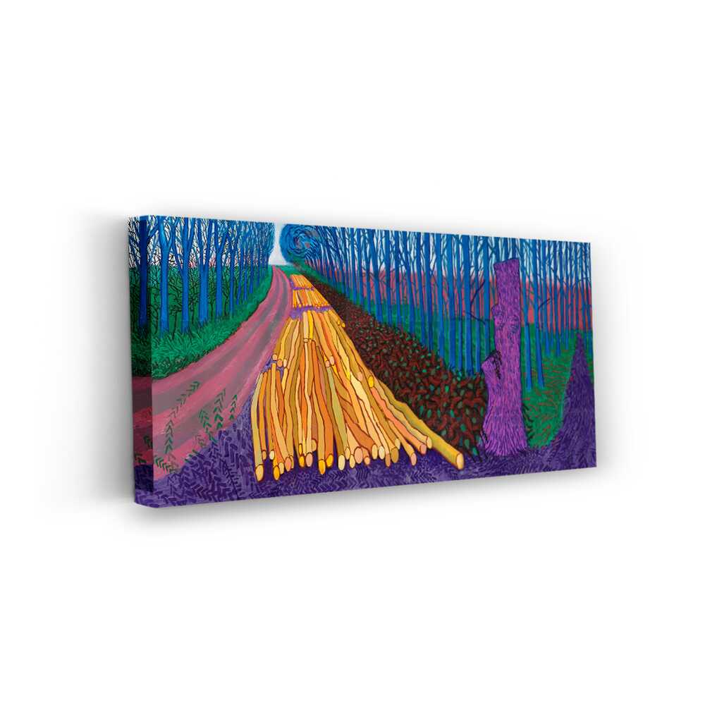 Picasoul - Picasoul Curated - Vibrant Forest Path - Wall Decor