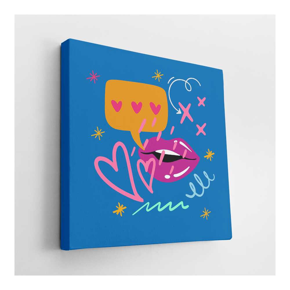 Picasoul - Picasoul Curated - Lips And Love - Wall Decor