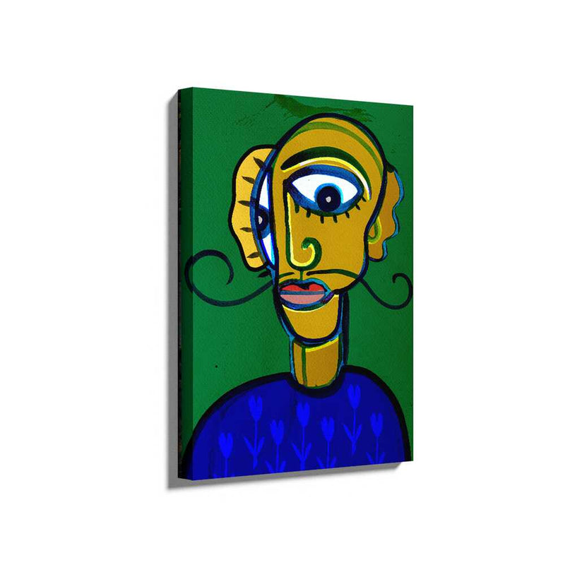 Picasoul - Picasoul Curated - Abstract Man Portrait - Wall Decor
