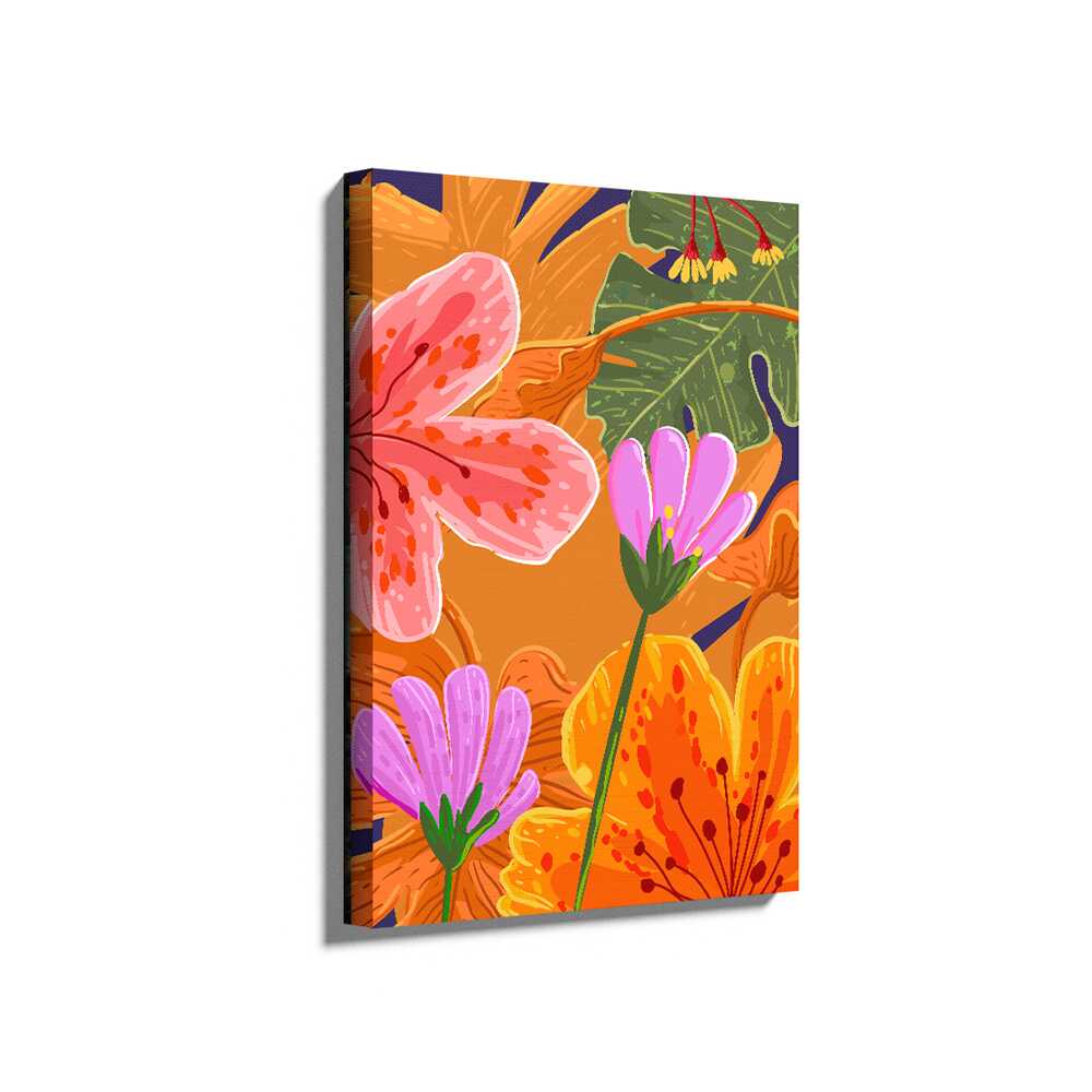 Picasoul - Picasoul Curated - Vibrant Floral Bliss - Wall Decor