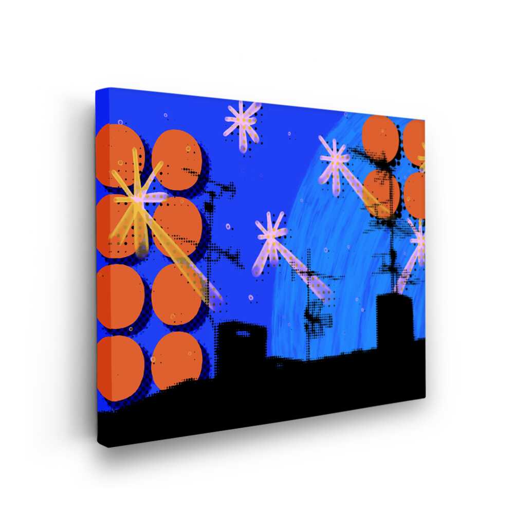 Picasoul - Picasoul Curated - Vibrant Night Sky - Wall Decor