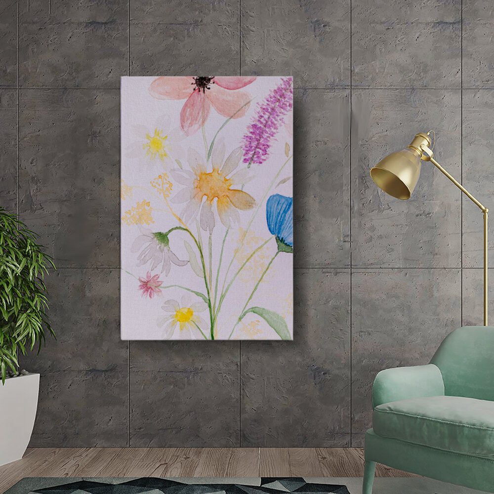 Floral Watercolor Composition