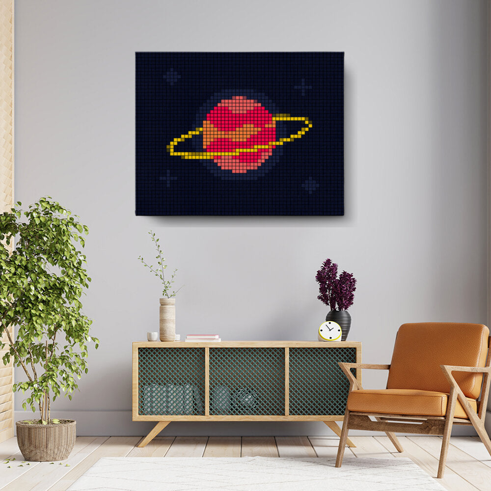 Pixelated Planet