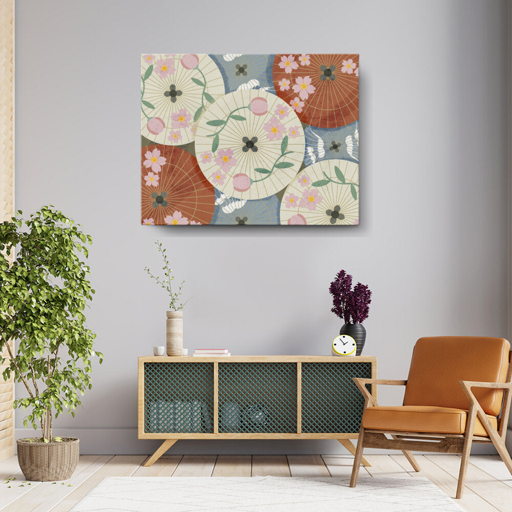 Floral Fan Patterns
