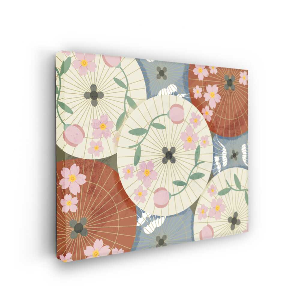 Picasoul - Picasoul Curated - Floral Fan Patterns - Wall Decor