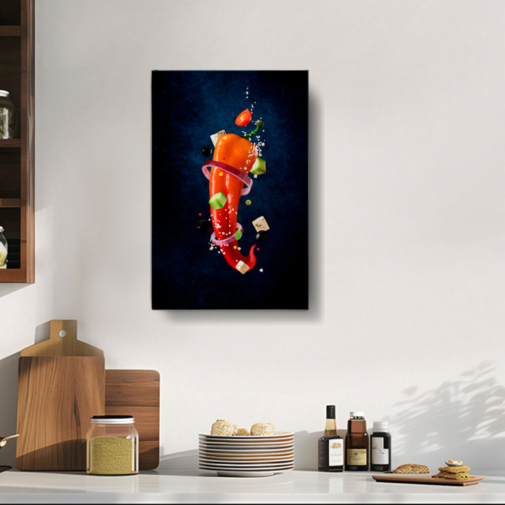 Floating Vegetables