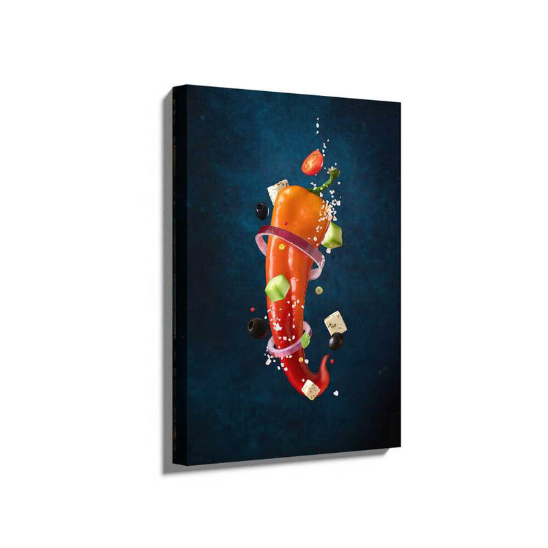 Picasoul - Picasoul Curated - Floating Vegetables - Wall Decor
