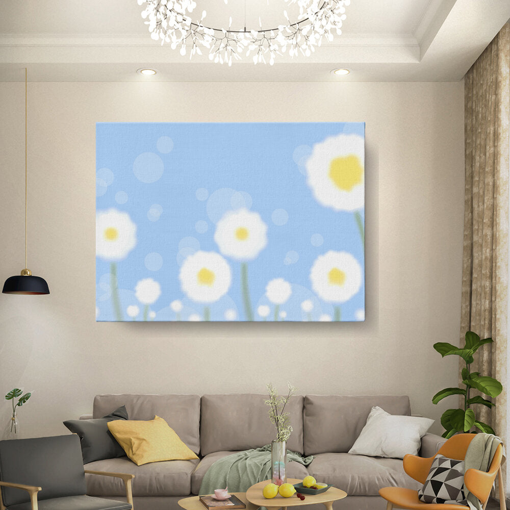 Whimsical Flower Field