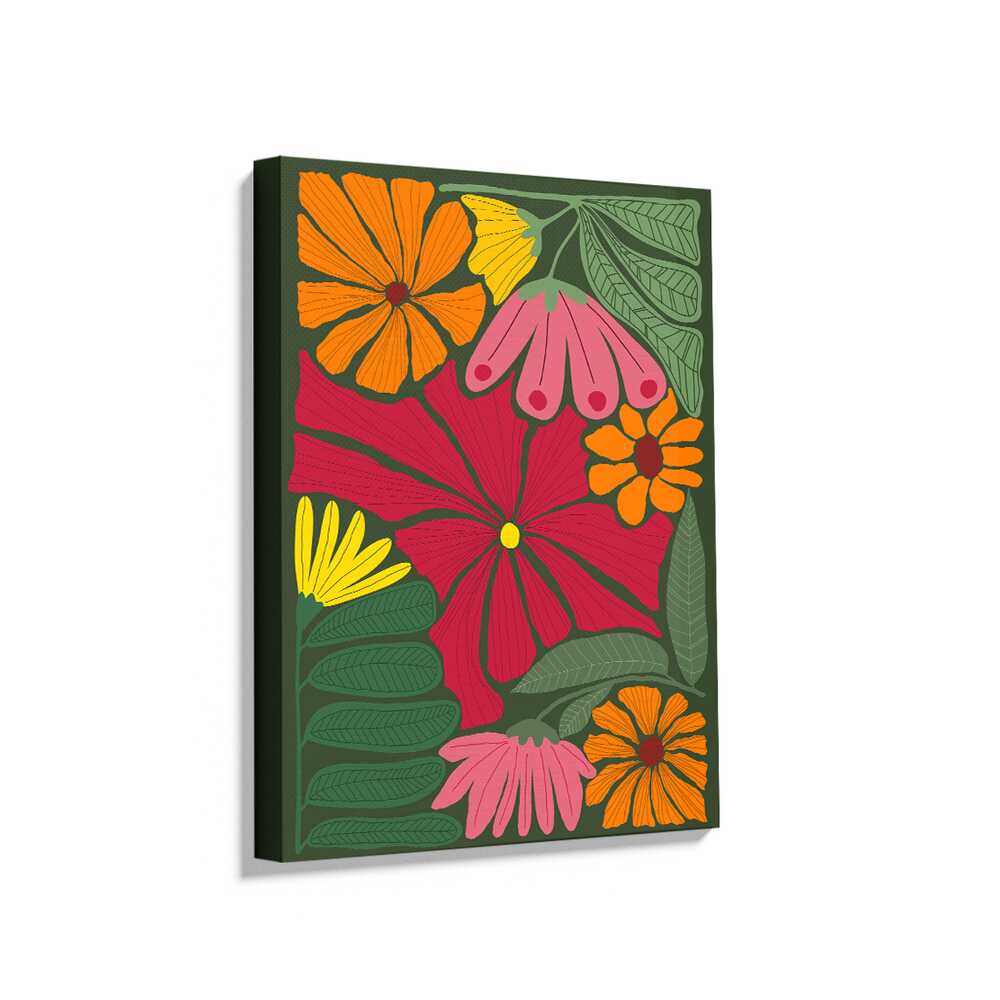 Picasoul - Picasoul Curated - Vibrant Floral Composition 4 - Wall Decor