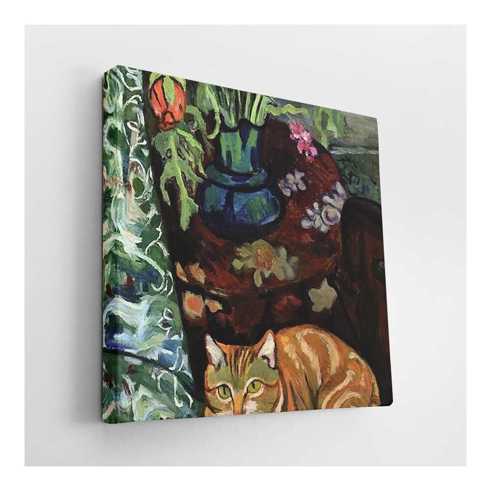 Picasoul - Picasoul Curated - Still Life With Cat - Wall Decor