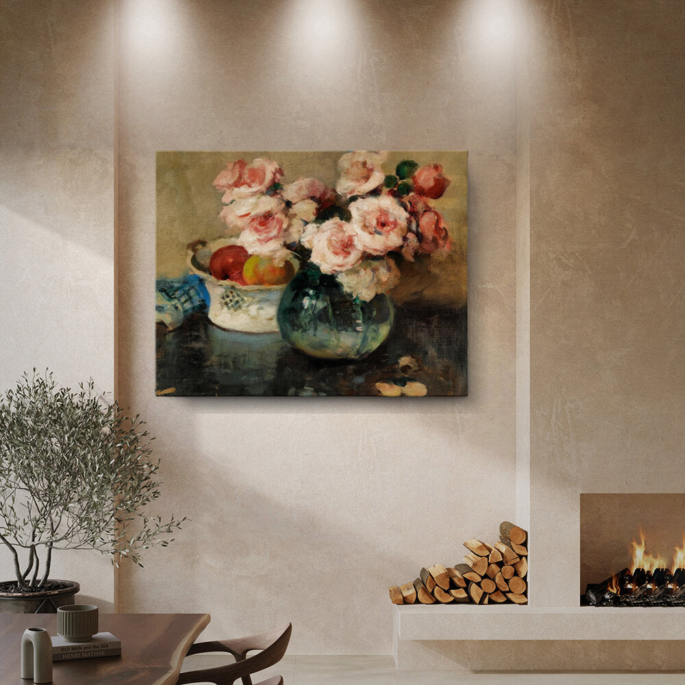 Roses In A Vase