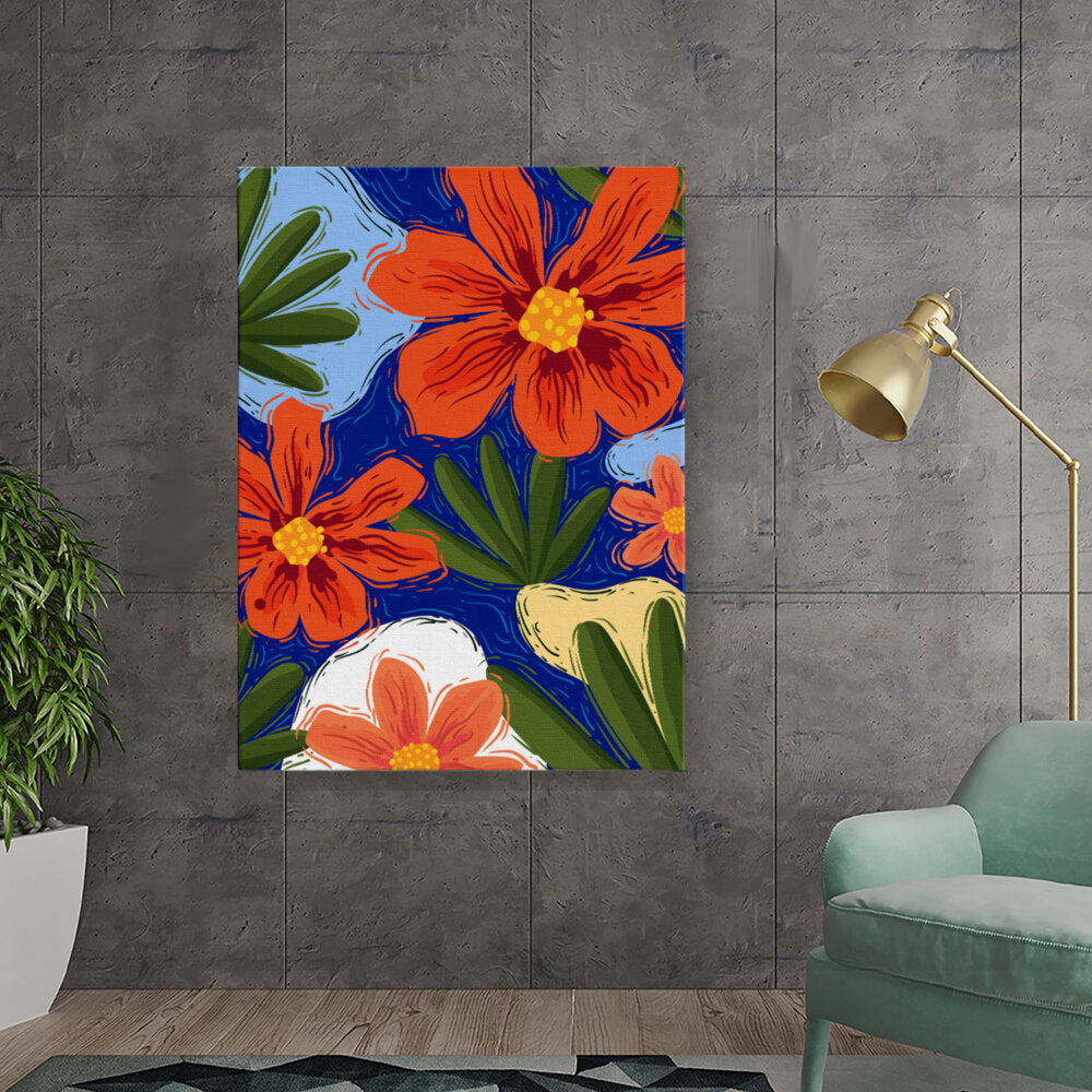 Vibrant Floral Composition 1