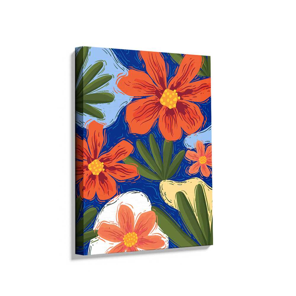 Picasoul - Picasoul Curated - Vibrant Floral Composition 1 - Wall Decor