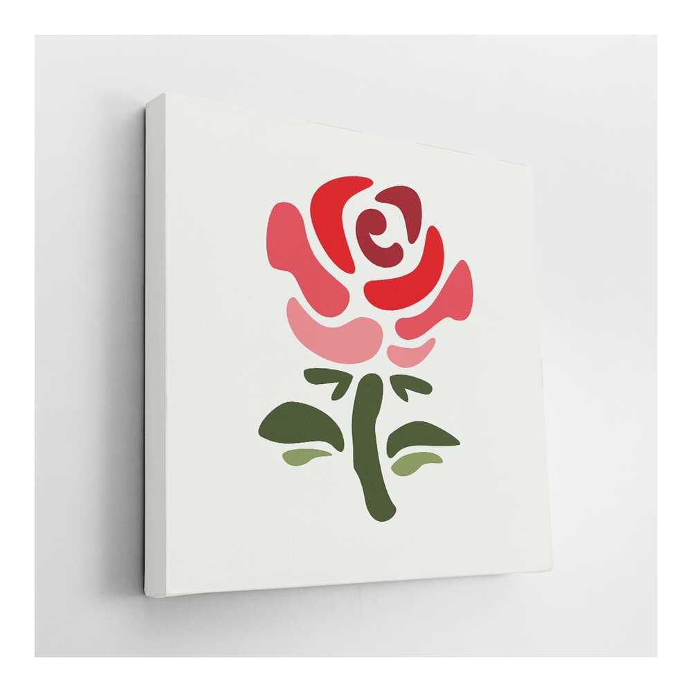 Picasoul - Picasoul Curated - Stylized Rose - Wall Decor