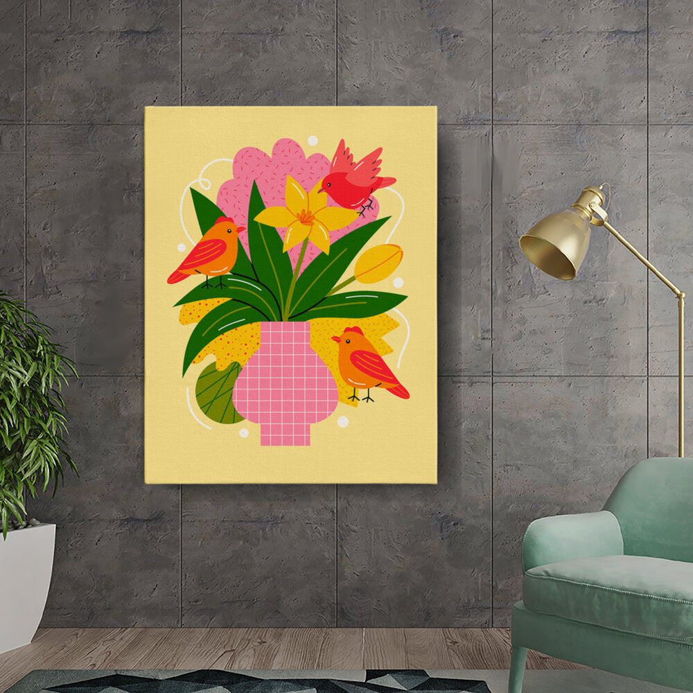 Vibrant Floral Composition 2