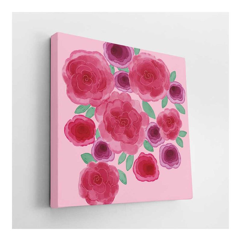 Picasoul - Picasoul Curated - Blush Roses Bouquet - Wall Decor