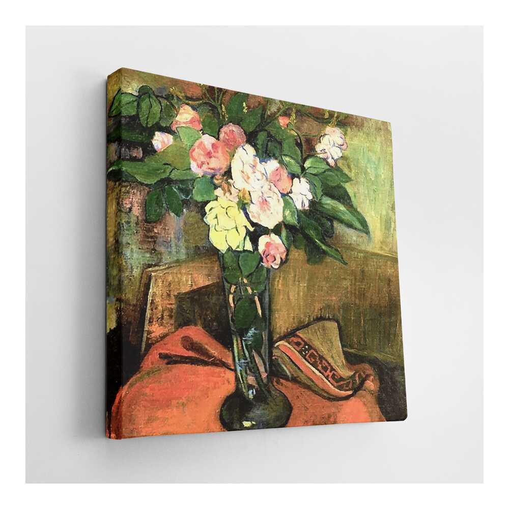 Picasoul - Picasoul Curated - Roses In A Vase 3 - Wall Decor