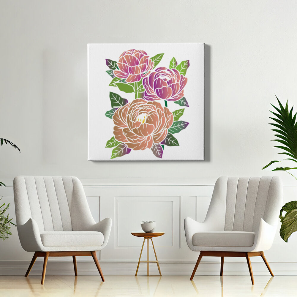 Blooming Peonies