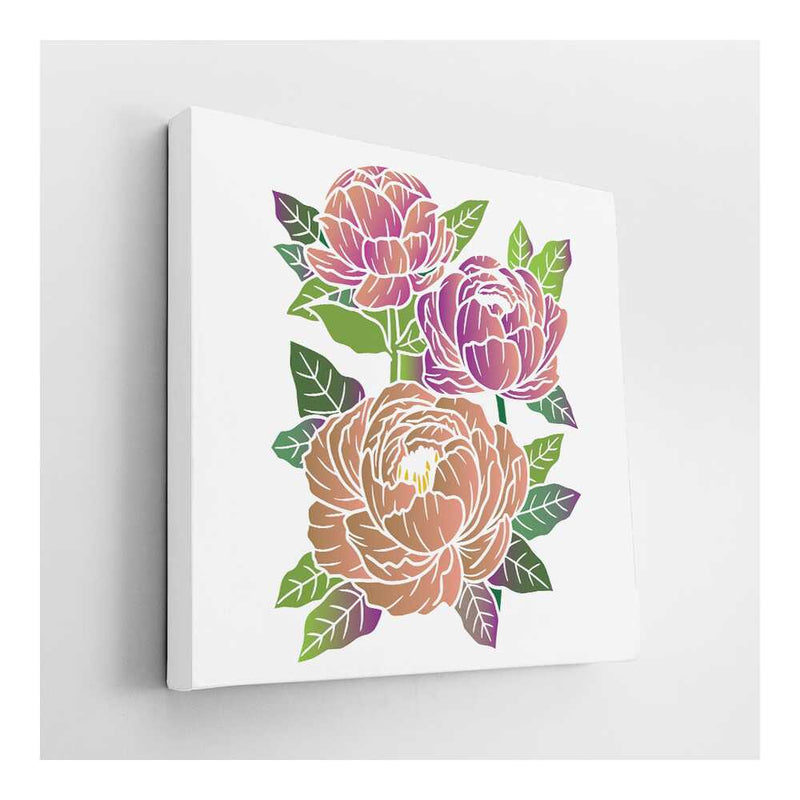 Picasoul - Picasoul Curated - Blooming Peonies - Wall Decor