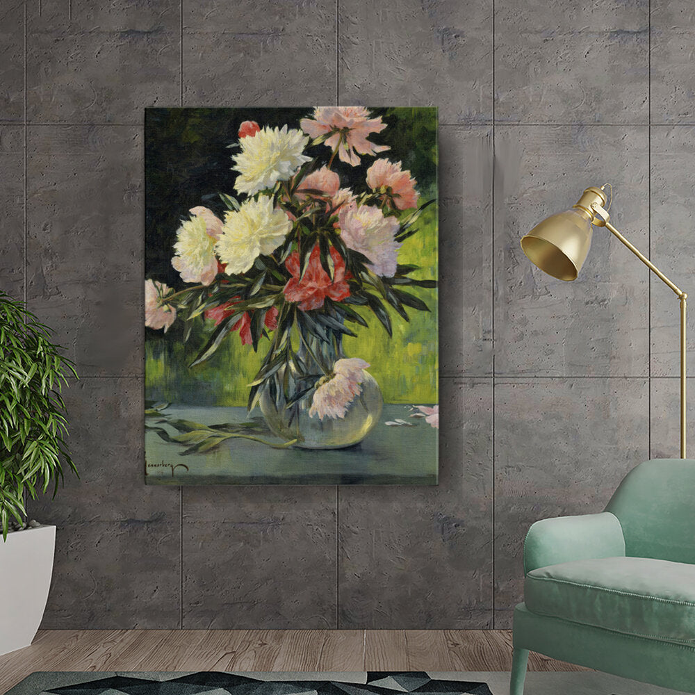 Peonies In A Vase
