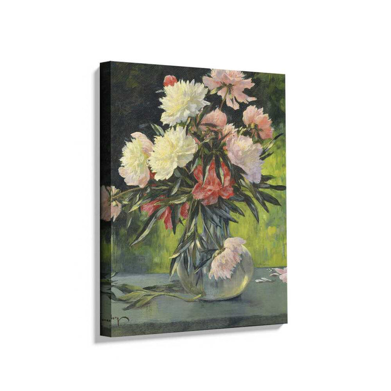 Picasoul - Picasoul Curated - Peonies In A Vase - Wall Decor