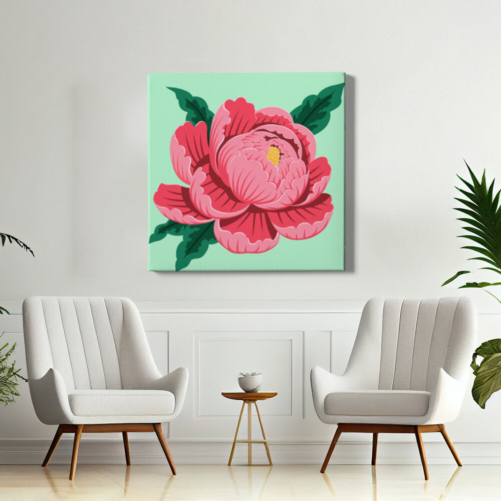 Blooming Peony