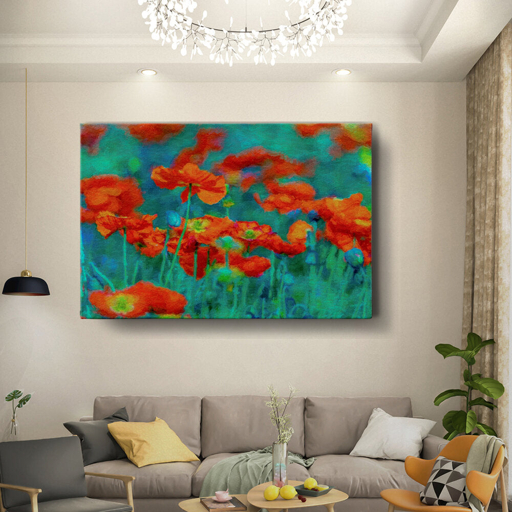 Vibrant Poppy Field 01