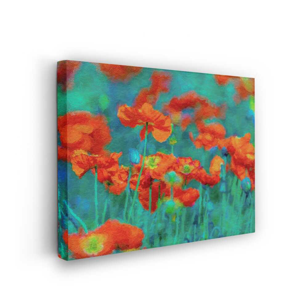 Picasoul - Picasoul Curated - Vibrant Poppy Field 01 - Wall Decor