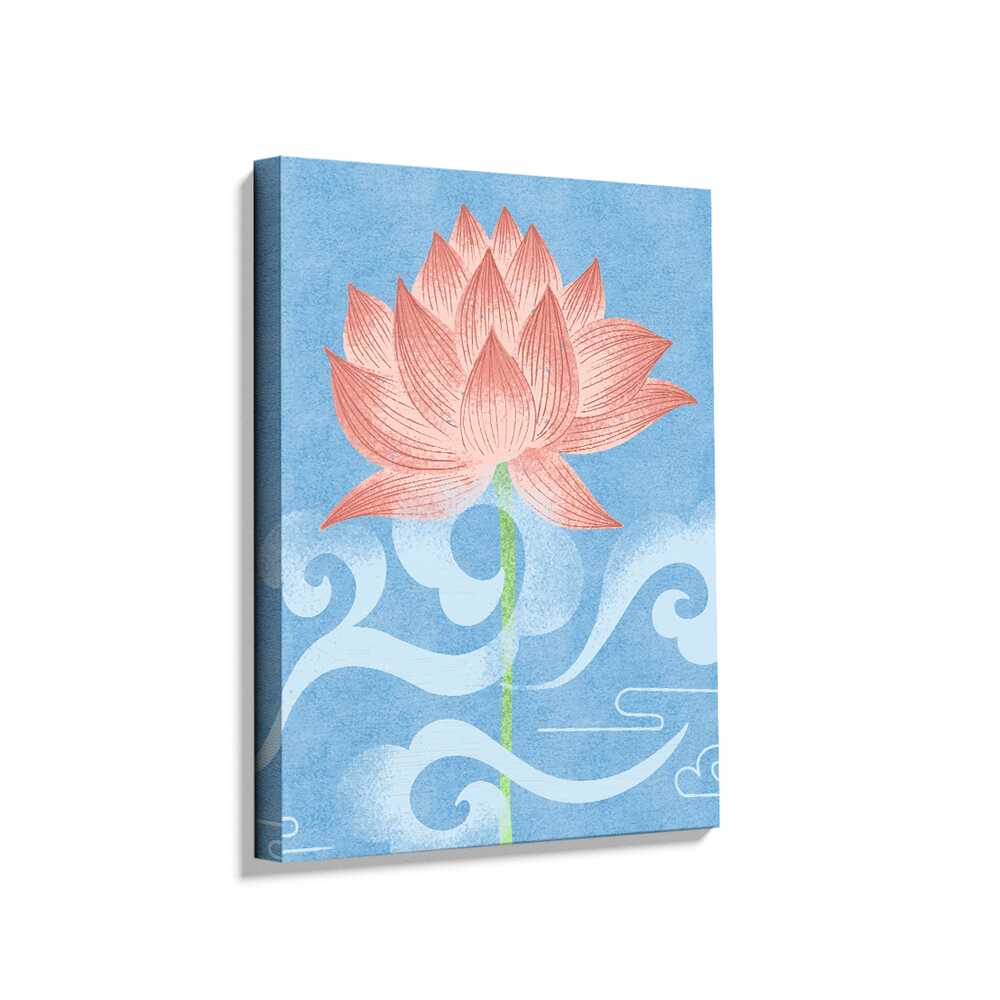Picasoul - Picasoul Curated - Lotus Blooming In The Sky - Wall Decor