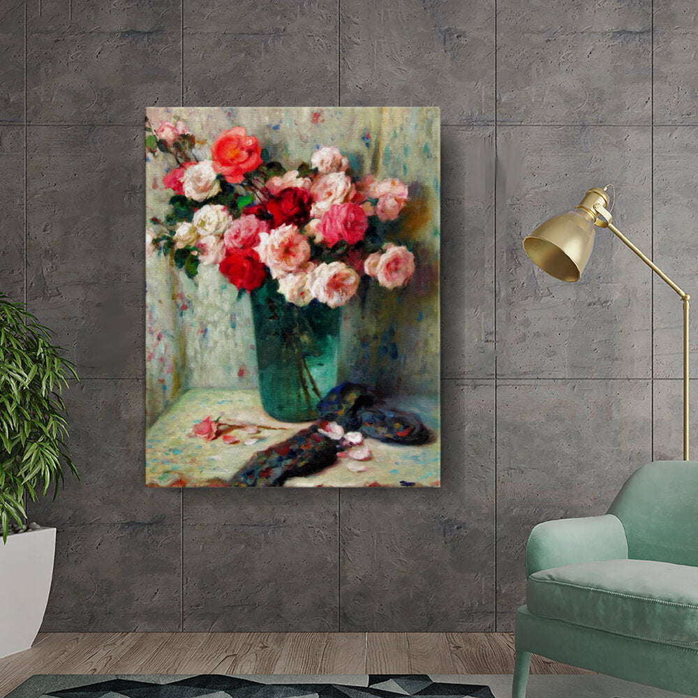 Roses In A Vase 1