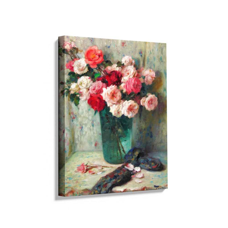 Picasoul - Picasoul Curated - Roses In A Vase 1 - Wall Decor