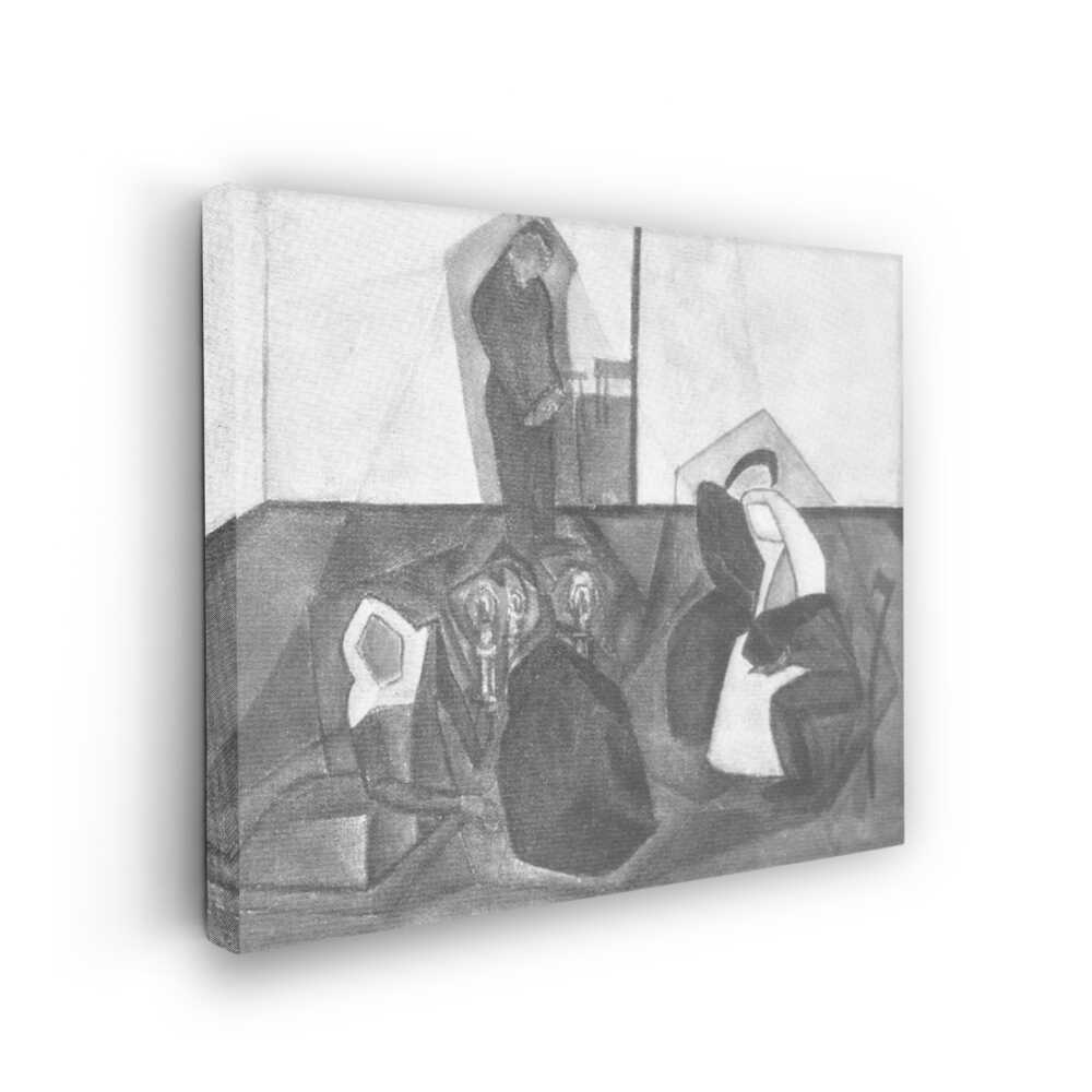 Picasoul - Picasoul Curated - Abstract Figures In A Room - Wall Decor