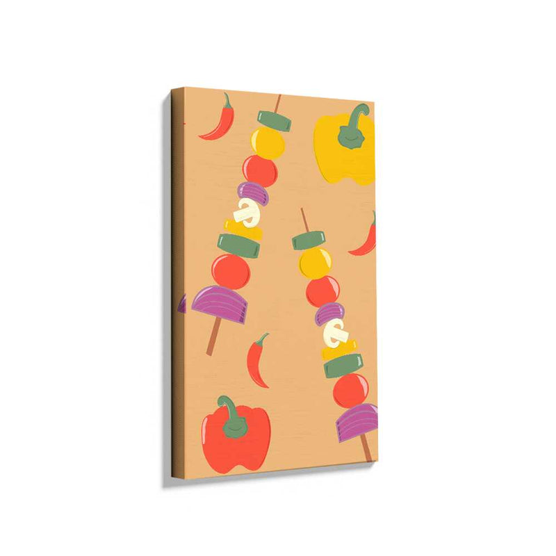Picasoul - Picasoul Curated - Colorful Veggie Skewers - Wall Decor