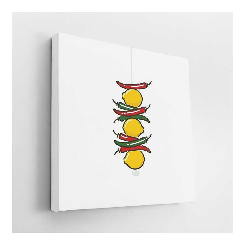 Picasoul - Picasoul Curated - Spicy Citrus Skewers - Wall Decor