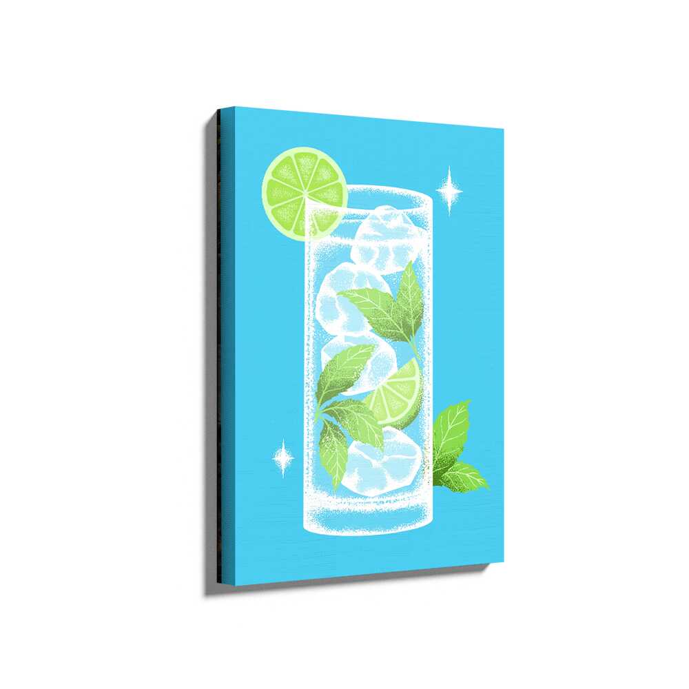 Picasoul - Picasoul Curated - Refreshing Lime Drink - Wall Decor