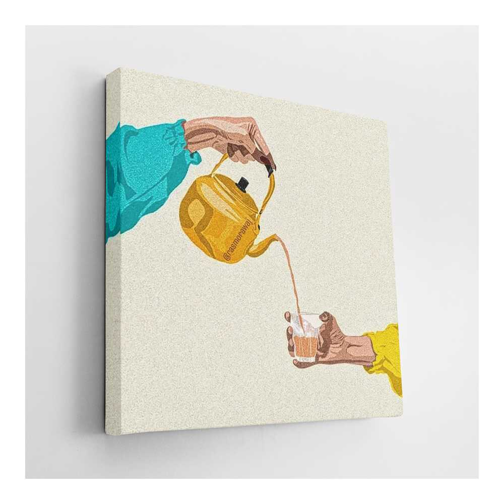 Picasoul - Picasoul Curated - Pouring Tea - Wall Decor