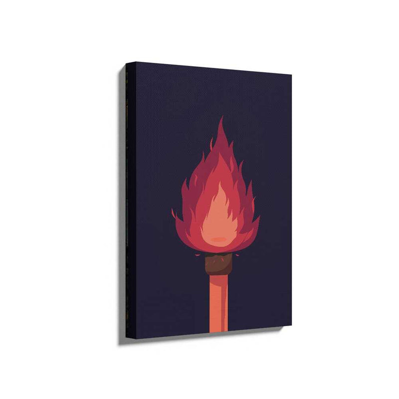 Picasoul - Picasoul Curated - Torch Flame - Wall Decor