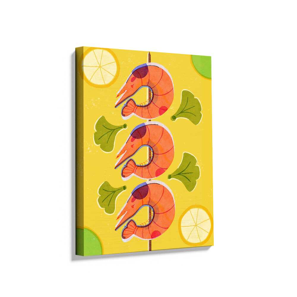 Picasoul - Picasoul Curated - Shrimp Skewers Delight - Wall Decor