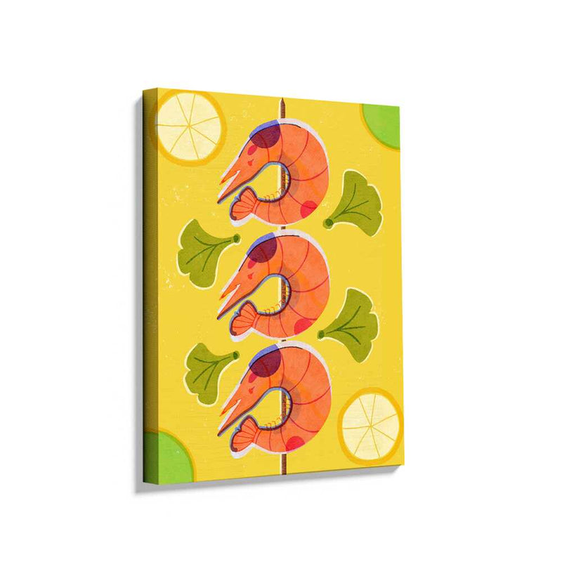 Picasoul - Picasoul Curated - Shrimp Skewers Delight - Wall Decor