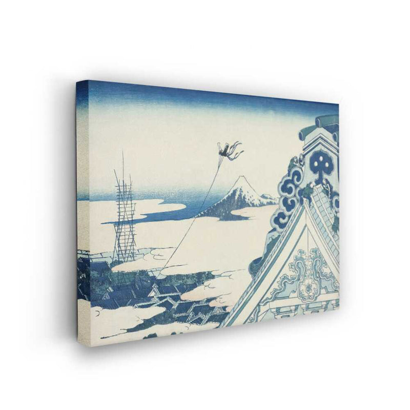 Picasoul - Picasoul Curated - Mount Fuji And The Rooftops - Wall Decor
