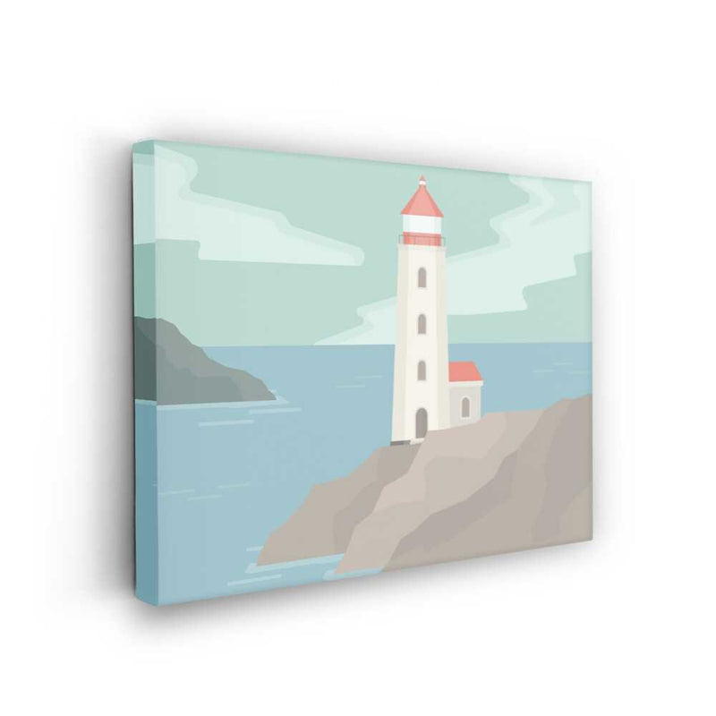Picasoul - Picasoul Curated - Lighthouse By The Sea - Wall Decor