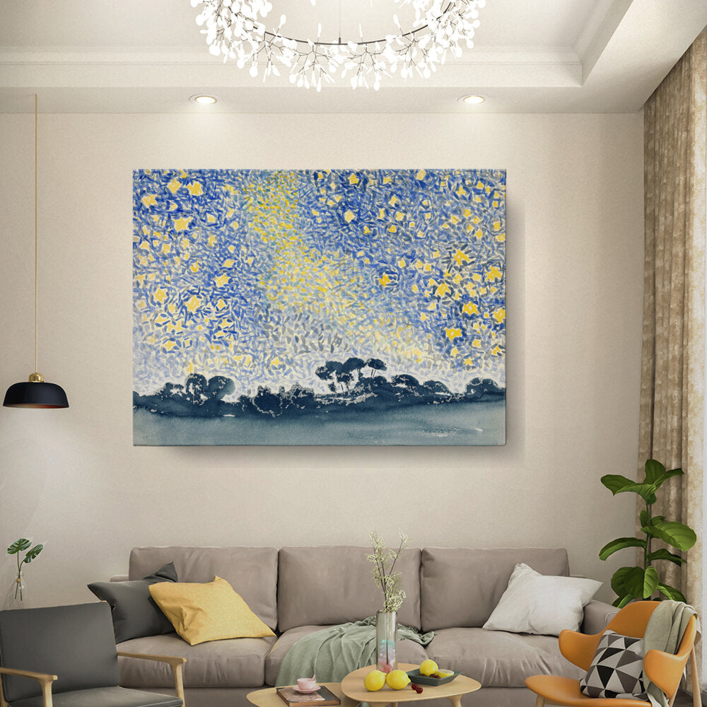 Starry Night Landscape