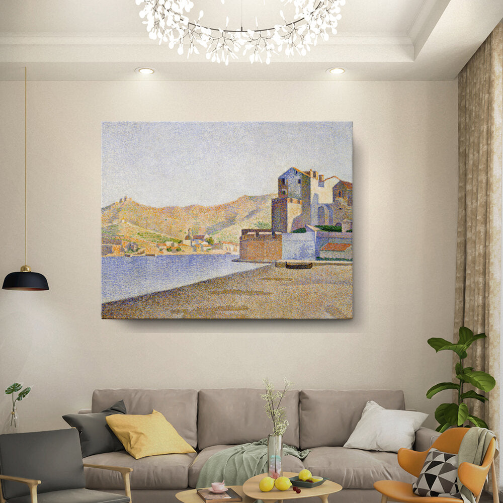 Mediterranean Coastal Scene