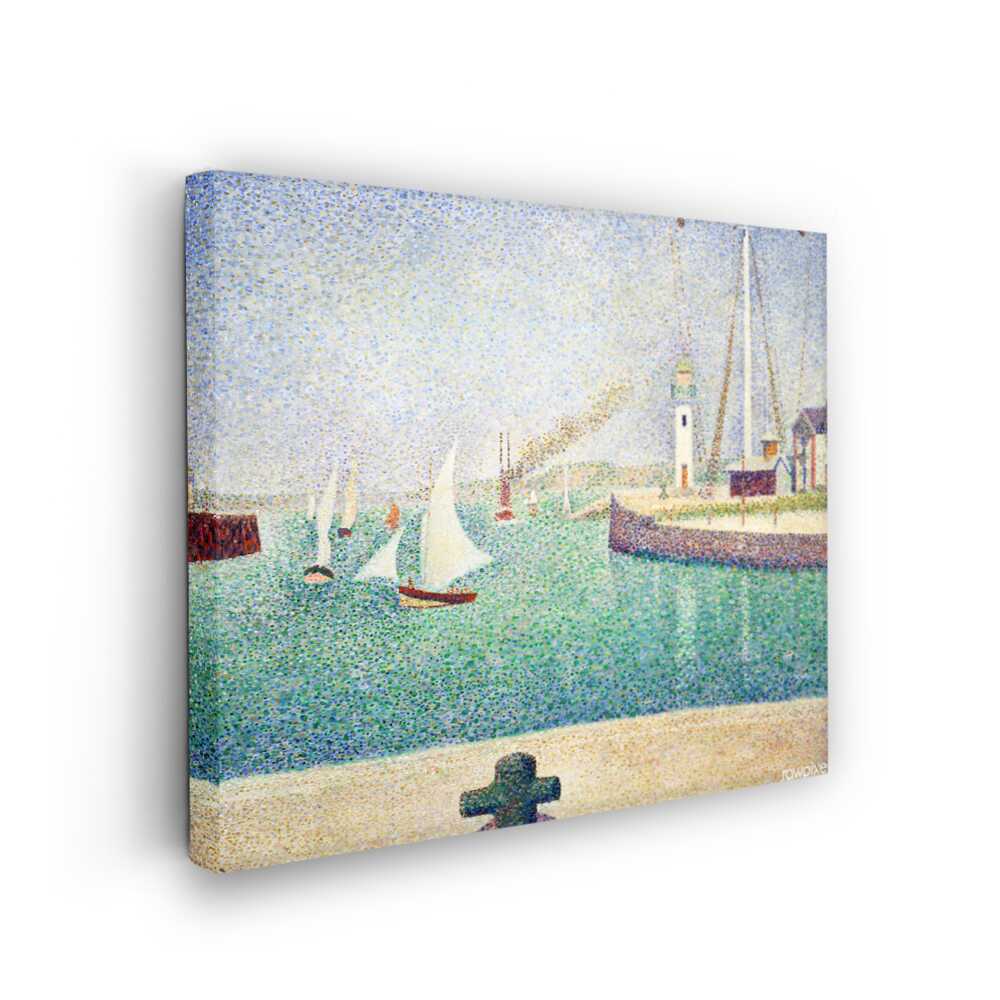 Picasoul - Picasoul Curated - Harbor Scene With Sails - Wall Decor