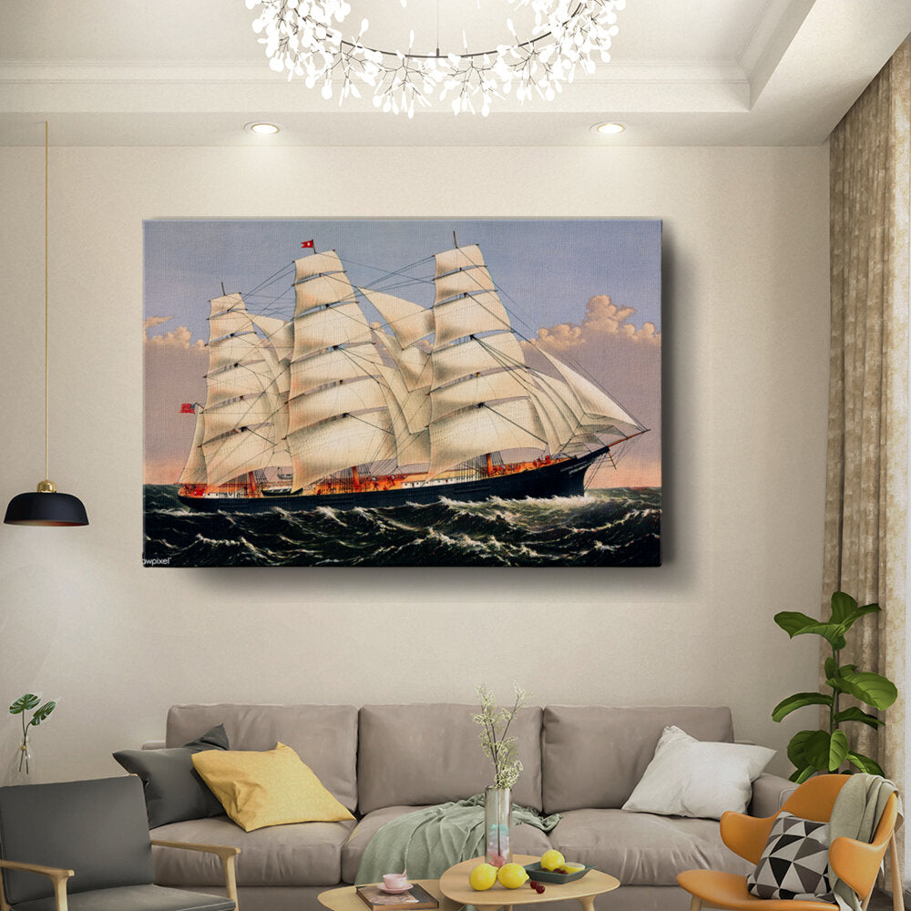 Majestic Sailing Ship