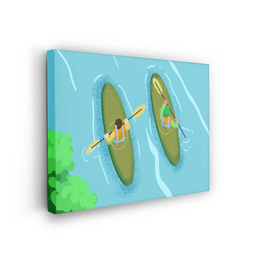 Picasoul - Picasoul Curated - Kayaking Adventure - Wall Decor