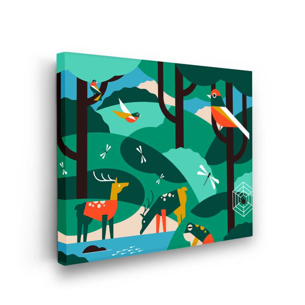 Picasoul - Picasoul Curated - Forest Friends - Wall Decor