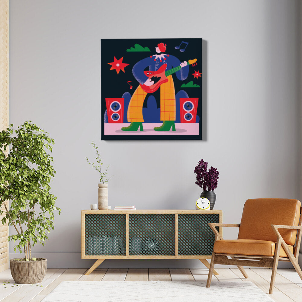 Clown Guitarist